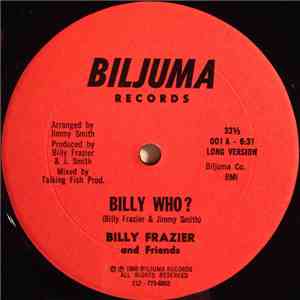 Billy Frazier And Friends - Billy Who? flac album