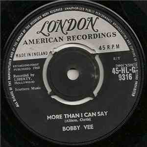 Bobby Vee - More Than I Can Say flac album