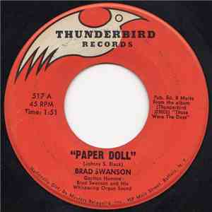 Brad Swanson And His Whispering Organ Sound, Carlton Hamme - Paper Doll / Mr. Sandman flac album