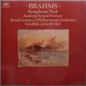 Brahms - Royal Liverpool Philharmonic Orchestra, Marek Janowski - Symphony No. 4 / Academic Festival Overture flac album