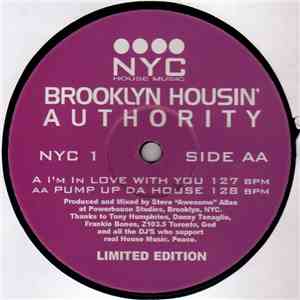 Brooklyn Housin' Authority - I'm In Love With You / Pump Up Da House flac album