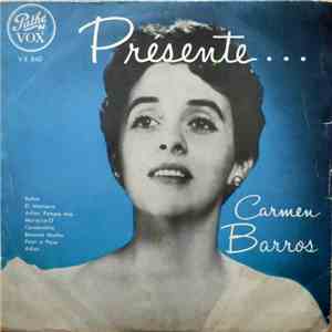 Carmen Barros Avec Johannes Fehring & Son Orchestre De Musique Douce - Pathé Vox Présente... flac album