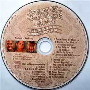 Carolina Chocolate Drops - Genuine Negro Jig flac album