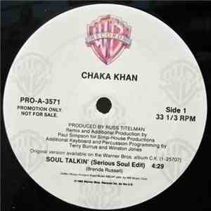 Chaka Khan - Soul Talkin' flac album