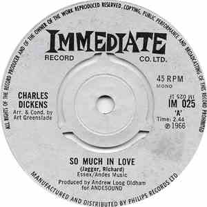 Charles Dickens - So Much In Love flac album