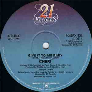 Cheri - Give It To Me Baby / Starstruck flac album