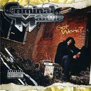Criminal Manne - Got Work flac album
