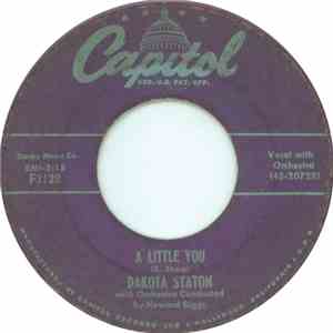Dakota Staton - A Little You / Don't Leave Me Now flac album