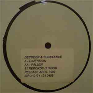 Decoder & Substance - Dimension / Fallen flac album