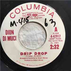 Dion Di Muci - Drip Drop / No One's Waiting For Me flac album
