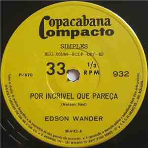 Edson Wander - Por Incrivel Que Pareça flac album