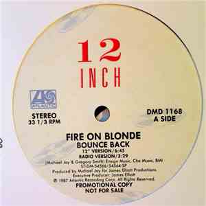 Fire On Blonde - Bounce Back flac album