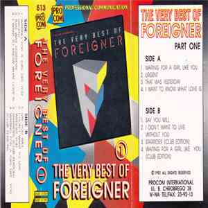 Foreigner - The Very Best Of Foreigner - Part One flac album