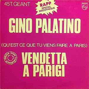 Gino Palatino - Vendetta A Parigi flac album