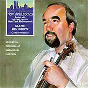 Glenn Dicterow, Bernstein, Corigliano, Korngold, Martinů - Concertmaster flac album
