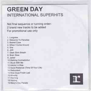 Green Day - International Superhits! flac album
