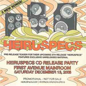 Heiruspecs - Heiruspecs Cd Release Party flac album