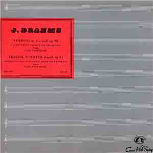 Johannes Brahms, Carl Bamberger - Symfoni Nr. 4 Och Tragisk Uvertyr flac album