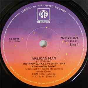 Johnny Wakelin With The Kinshasa Band - African Man flac album