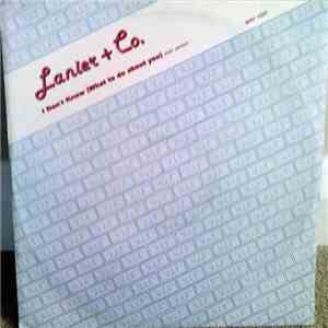 Lanier & Co. - I Don't Know (What To Do About You) flac album