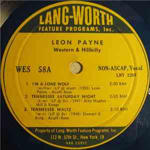 Leon Payne - I'm A Lone Wolf flac album