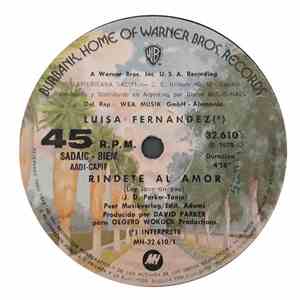 Luisa Fernandez - Rindete Al Amor (Lay Love On You) / Hazme Sentir Bien (Make Me Feel Alright) flac album