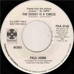 Paul Horn - The Desert Is A Circle flac album