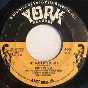 Priscilla - He Noticed Me / Help Me flac album