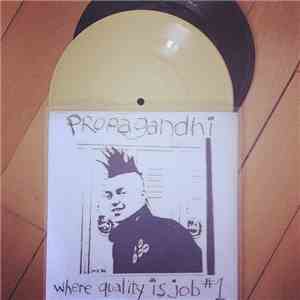 Propagandhi - Where Quality Is Job #1 flac album