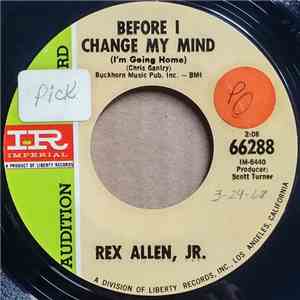 Rex Allen Jr. - The World I Live In / Before I Change My Mind (I'm Going Home) flac album