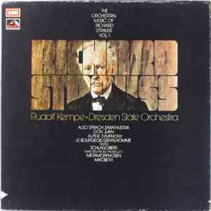 Richard Strauss, Dresden State Orchestra, Rudolf Kempe - The Orchestral Music of Richard Strauss Vol. I flac album
