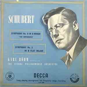 Schubert - Karl Böhm, The Vienna Philharmonic Orchestra - Symphony No. 8 In B Minor "The Unfinished" / Symphony No. 5 In B Flat Major flac album