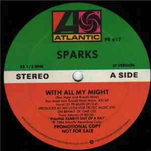 Sparks - With All My Might flac album