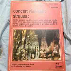 Strauss, Orchestre Symphonique De Vienne, F. Salmhofer, E. Strauss - Concert Viennois: Johann Strauss Jr flac album