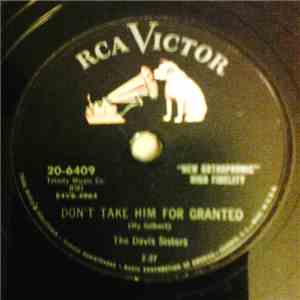 The Davis Sisters - Don't Take Him For Granted / Blues For Company flac album