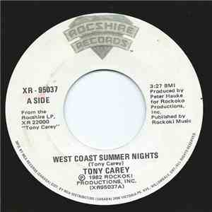Tony Carey - West Coast Summer Nights flac album