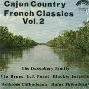 Various - Cajun Country French Classics Vol. 2 flac album