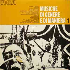 Various - Musiche Di Genere E Di Maniera 1 flac album