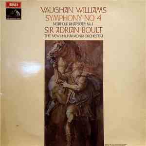Vaughan Williams, Sir Adrian Boult, The New Philharmonia Orchestra - Symphony No. 4 / Norfolk Rhapsody No. 1 flac album
