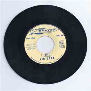 Vic Dana - I Will / Proud flac album