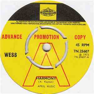 Wess - Harmony flac album