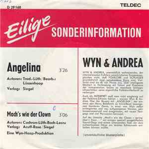 Wyn & Andrea - Angelina flac album