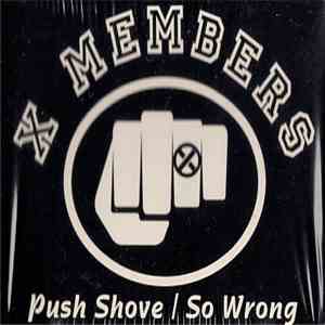 X Members - Push Shove / So Wrong flac album