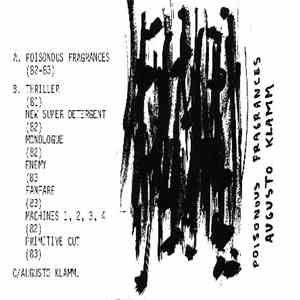 Augusto Klamm - Poisonous Fragrances flac album
