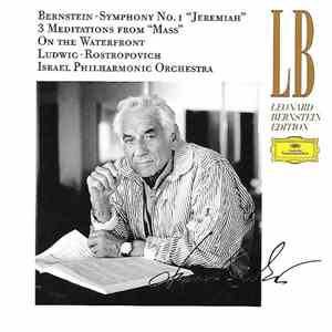 Bernstein, Israel Philharmonic Orchestra - Symphony No. 1 "Jeremiah" / 3 Meditations From "Mass" / On The Waterfront flac album