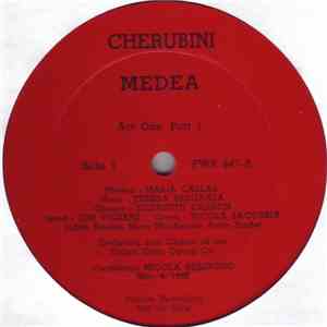 Cherubini, Maria Callas, Teresa Berganza, Elizabeth Carron, Jon Vickers, Nicola Zaccaria, Orchestra And Chorus Of The Dallas Civic Opera Co., Nicola Rescigno - Medea flac album