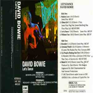 David Bowie - Let's Dance flac album