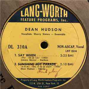Dean Hudson  - Untitled flac album