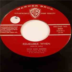 Dick And Dee Dee - Remember When flac album