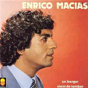 Enrico Macias - Un Berger Vient De Tomber flac album